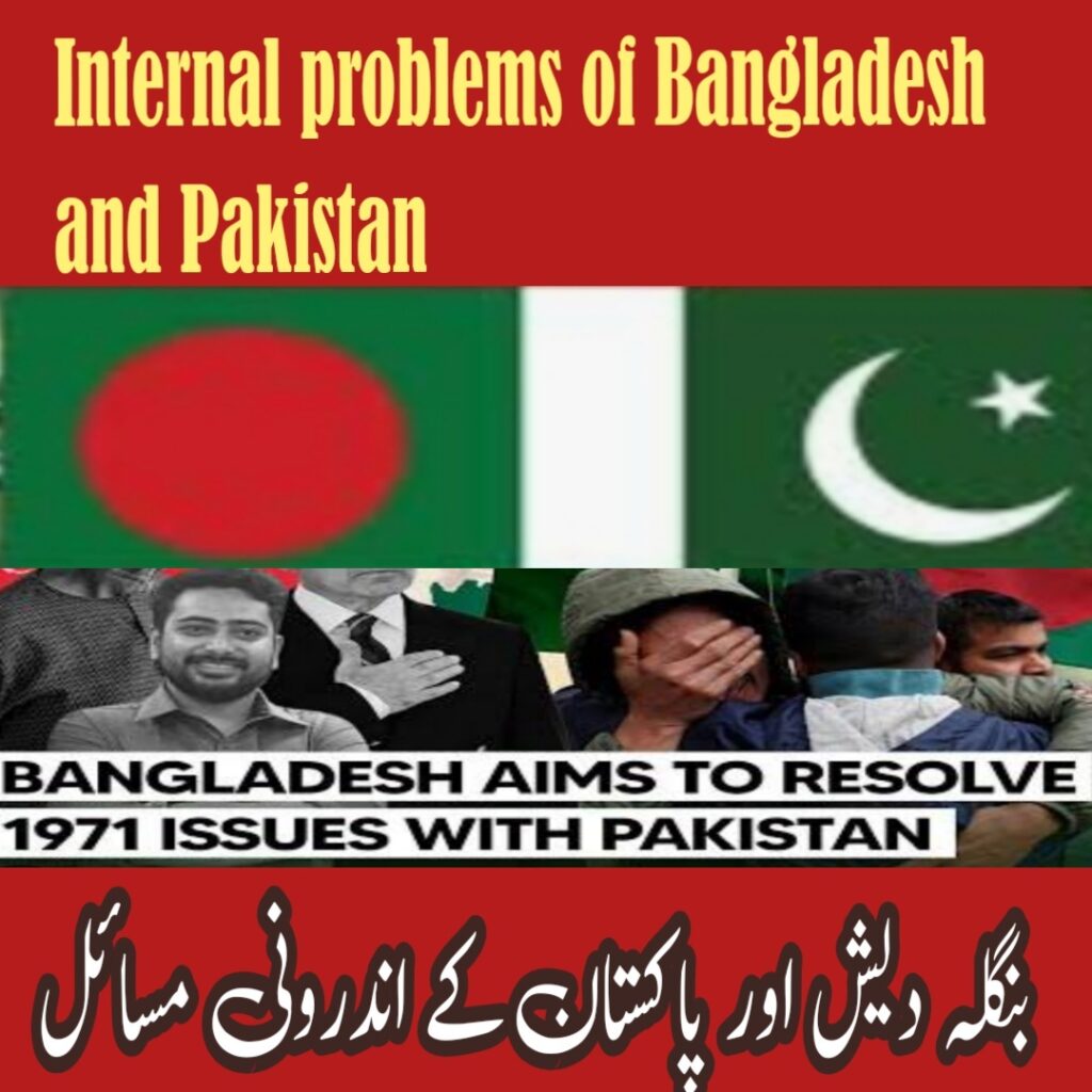 Internal problems of Bangladesh and Pakistan