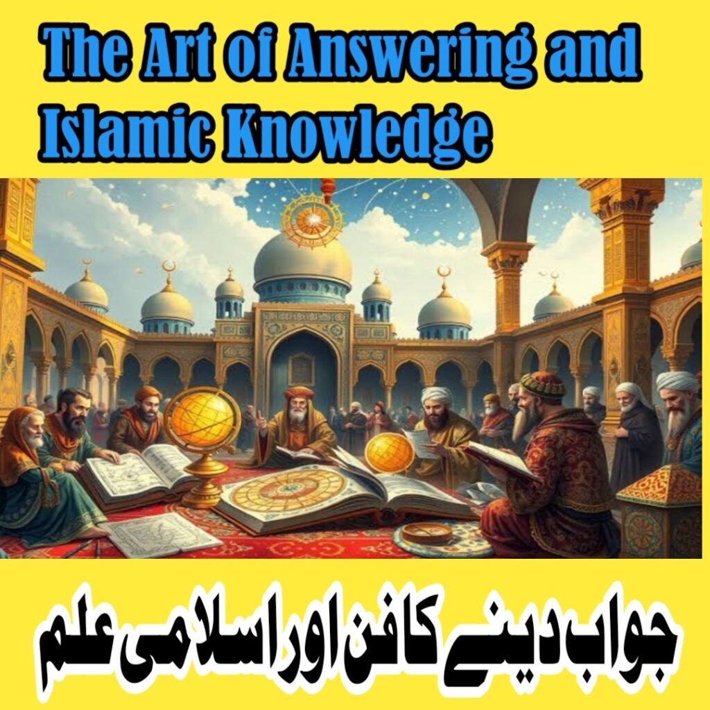 The Art of Answering and Islamic Knowledge